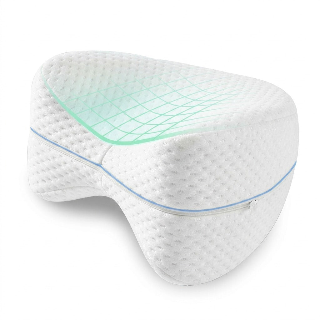 SleepAlign™ Duo - Almohadas Ortopédicas para Piernas y Alineación Lumbar(Pack de 2 almohadas)