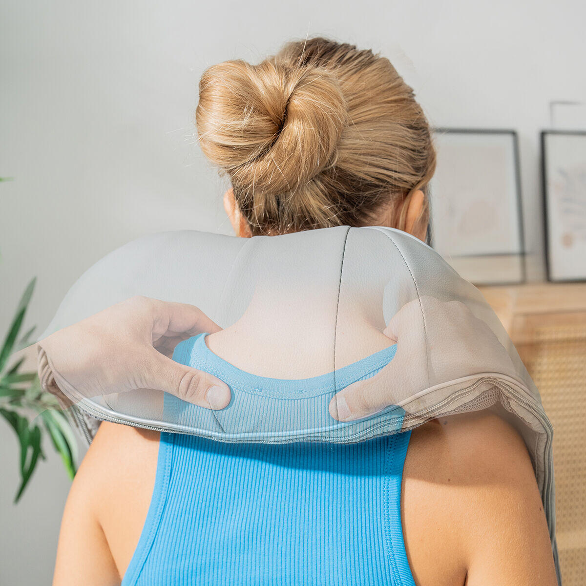 ShiatsuMaster™ Pro - Masajeador Corporal Recargable con Calor Infrarrojo
