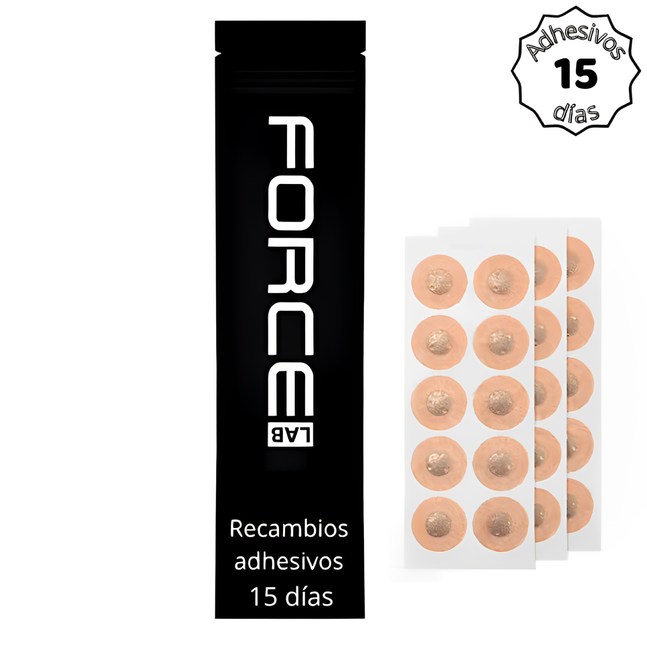 ForceLab™ Recambios adhesivos Tiras Nasales