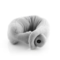 CloudRest™ Travel - Cojín Cervical Masajeador de Fibra Polar con Vibración Relajante