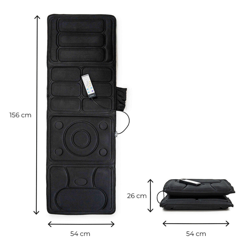 ZenMat™ 10-Motor - Colchón de Masaje Integral con Terapia de Calor