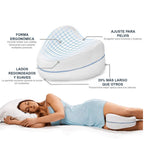 SleepAlign™ Duo - Almohadas Ortopédicas para Piernas y Alineación Lumbar(Pack de 2 almohadas)