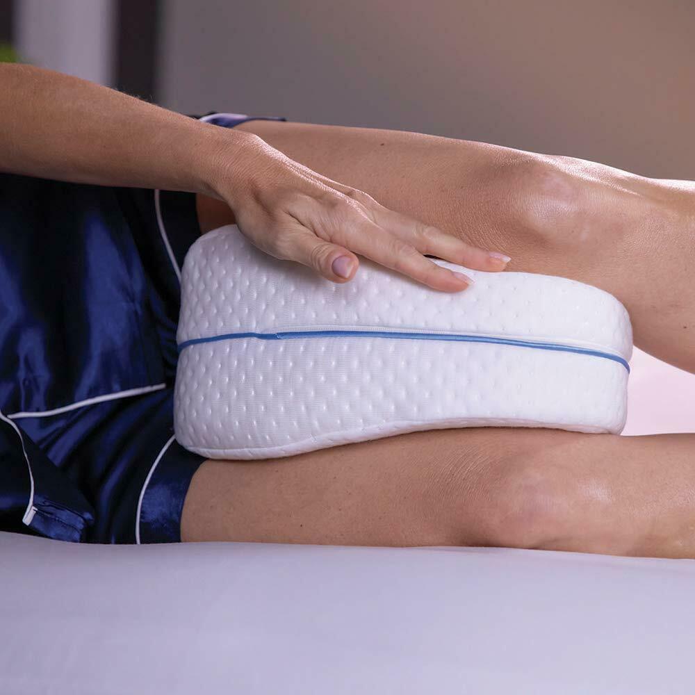 SleepAlign™ Duo - Almohadas Ortopédicas para Piernas y Alineación Lumbar(Pack de 2 almohadas)