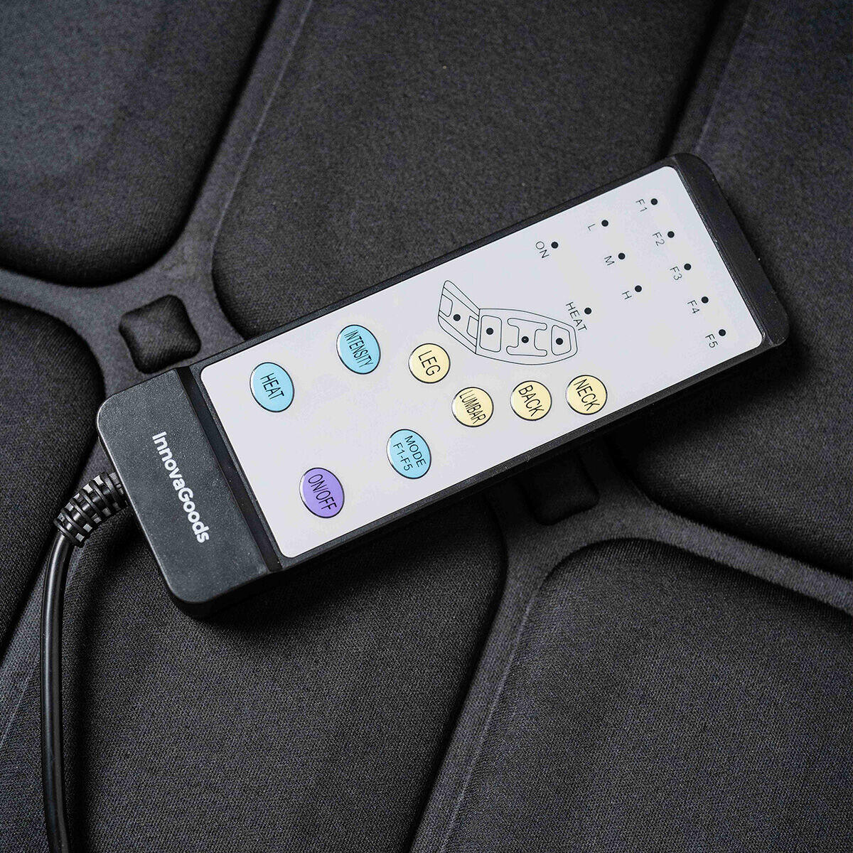 ZenMat™ 10-Motor - Colchón de Masaje Integral con Terapia de Calor