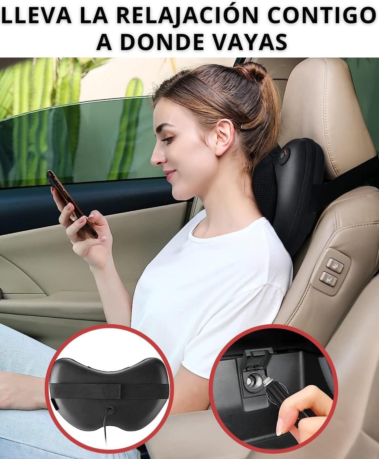 CerviRelief™ Pro - Masajeador Shiatsu con Calor Infrarrojo