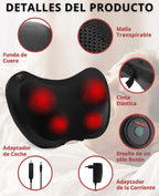 CerviRelief™ Pro - Masajeador Shiatsu con Calor Infrarrojo